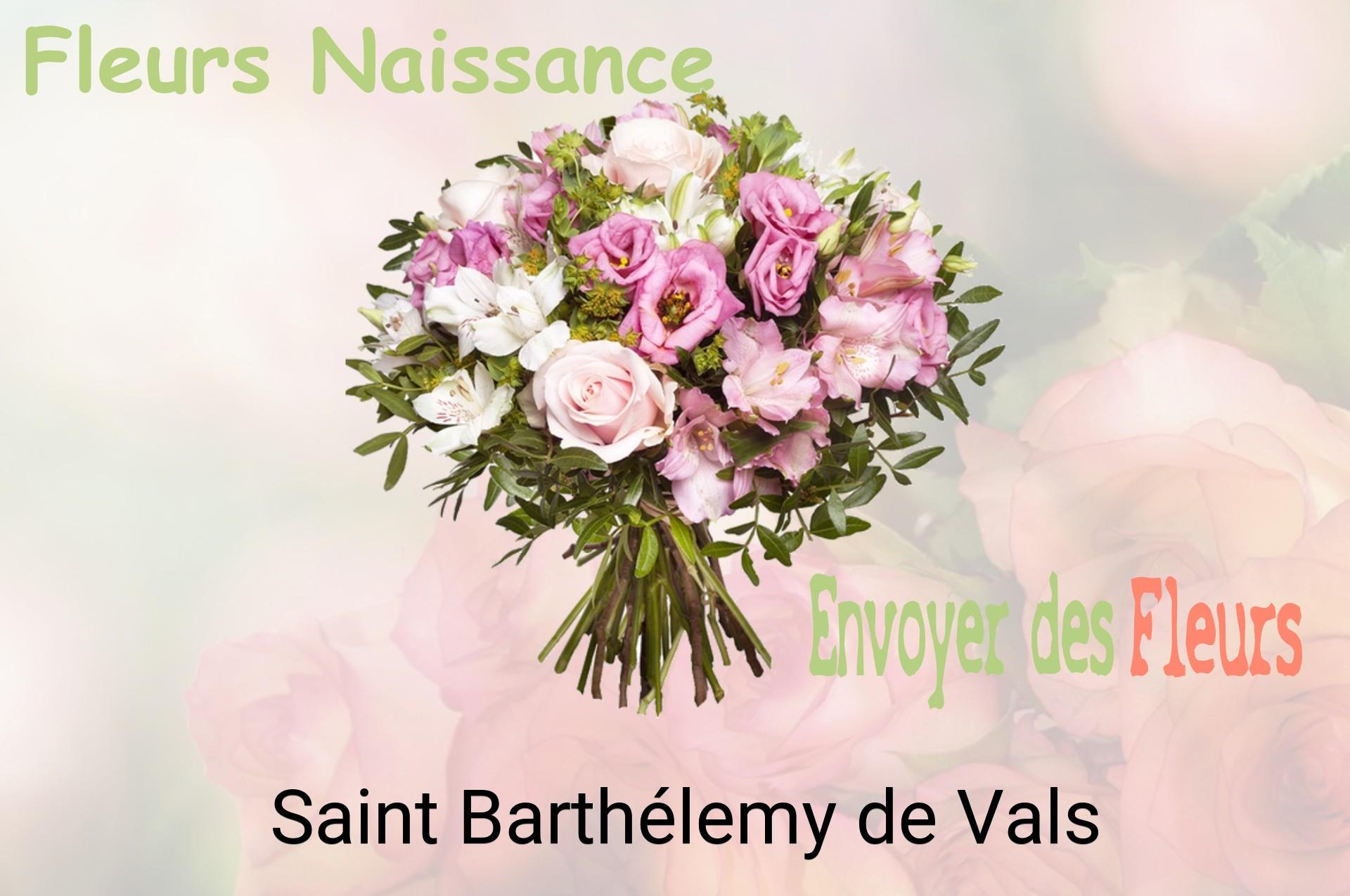 Bouquet de fleurs de naissance livré à Saint-Barthélemy-de-Vals