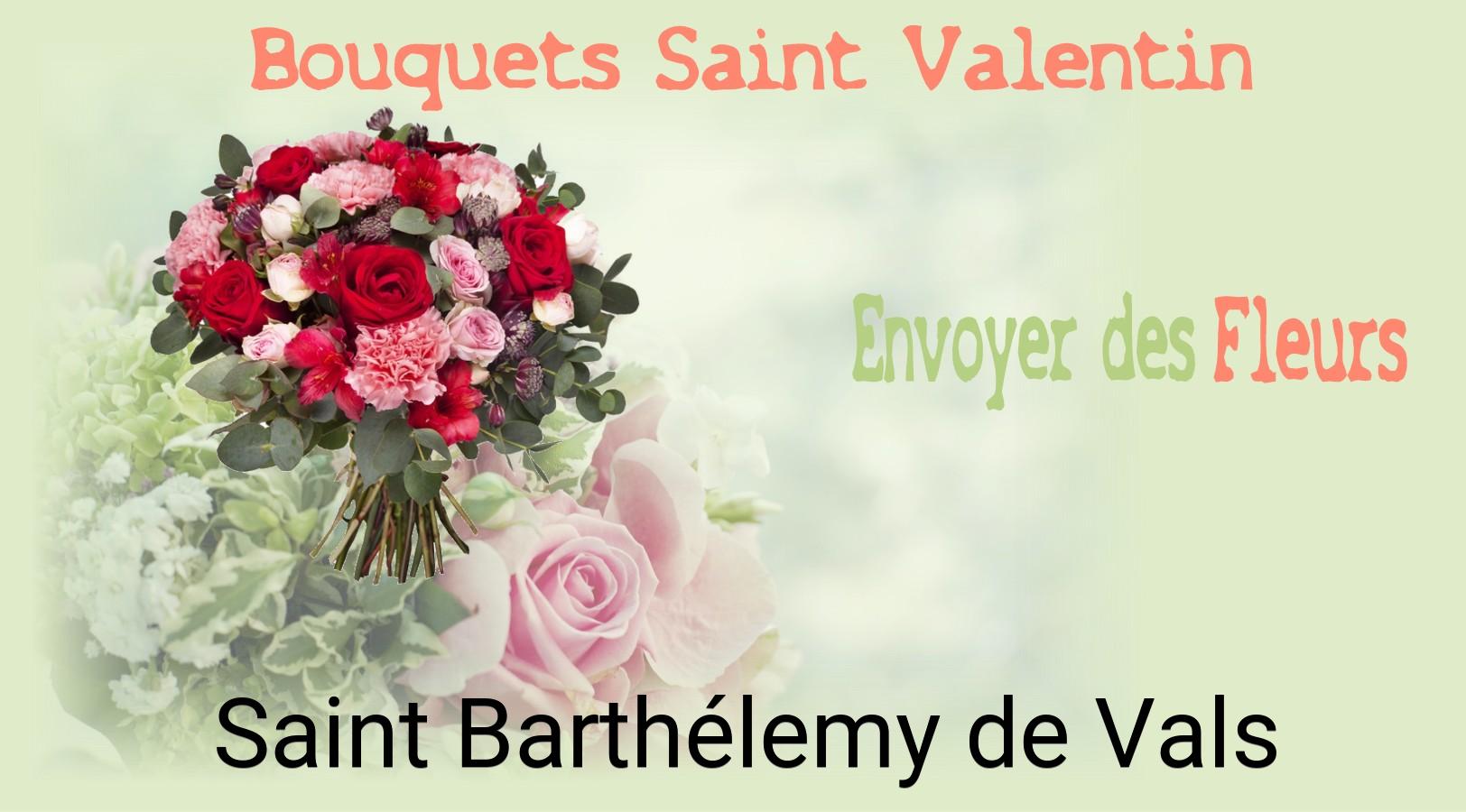 Roses de Saint-Valentin livrées à Saint-Barthélemy-de-Vals